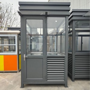 Poste de Garde en Structure Acier, Design Moderne, Cadre en Acier Léger, Utilisation Extérieure - Product Image 1