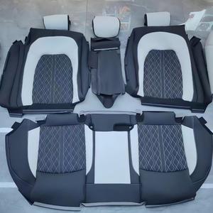 Funda de Asiento de Coche de Cuero de Cobertura Completa, Duradera y Cómoda, Compatible con <span class=keywords><strong>AUDI</strong></span> - Product Image 3