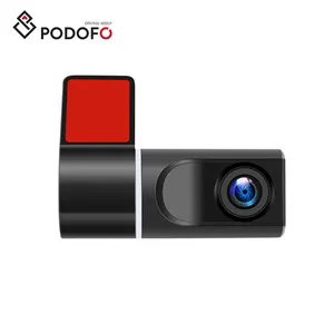 Podofo câmera de ré automotiva, visão noturna, 720p, hd, usb dvr, para android, rádio, adas, hdws, wdr hdr