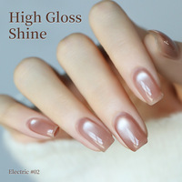 Vernis Gel UV Effet Œil de Chat 8 Couleurs Petites Ampoules Lumineuses 10ml Certifié MSDS Gel Magnétique pour Ongles Fournitures de Manucure DIY Prise en Charge OEM Vente en Gros