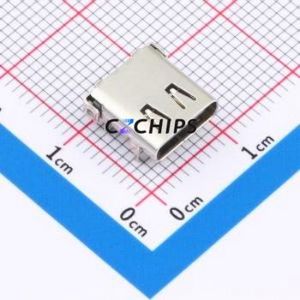 TYPE-C 24P QCHT USB Connector SMD Connector ( Connector Type: Type-C )( Protocol Standard: USB 3.1 )( Gender: Female ) - Product Image 1