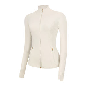 Chaqueta Lulu Original Gold Label para Mujer, Corte Ajustado, Cuello Alto, Manga Larga, para Yoga, con Cierre Dorado y Función <span class=keywords><strong>de</strong></span> Absorción <span class=keywords><strong>de</strong></span> Sudor - Product Image 2