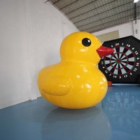 Grand canard ballon énorme canard gonflable scellé à l'air à vendre