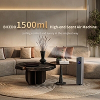 Diffuseur d'aromathérapie sans eau électrique en aluminium 1000 ml avec contrôle WiFi par application, haute qualité, très vendu, diffuseur de luxe pour la maison, garantie 1 an