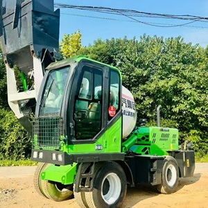 Camión Mezclador de Concreto, Vehículo Mezclador de Cemento y Mortero Tipo RW con Tambor para Transporte en Obras de Construcción - Product Image 5