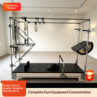 Lit d'entraînement multifonctionnel Pilates Core Training Bed de Victoria's Secret en alliage d'aluminium avec suspension à glissière silencieuse pour