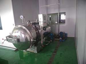 Tự Động Nước Tắm Loại Retort Máy/Thực Phẩm Autoclave Tiệt Trùng Cho Thịt/Sữa/Rau/Trái Cây Pouch/Lon - Product Image 6