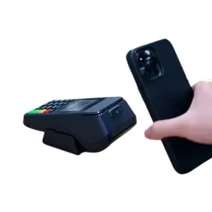 MP35P EMV pembaca kartu magnetik NFC Pos Printer genggam Mini Terminal Pos pembayaran ponsel pintar dengan Printer