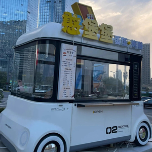 Food Truck Móvil Personalizado para Café, Té de Leche y Barbacoa con Cocina Pequeña Completa para Venta Ambulante - Product Image 2