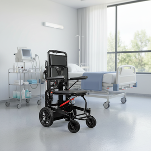 एमएक्स MXZ-5A-LS कारखाने की आपूर्ति थोक मैनुअल हल्के एल्यूमीनियम फोल्डेबल व्हीलचेयर सीढ़ी लिफ्ट पोर्टेबल सीढ़ी चढ़ाई कुर्सी - Product Image 6