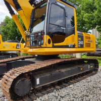 Offre Spéciale : Excavatrice sur Chenilles Hydraulique d'Occasion Komatsu PC240LC de 24 Tonnes avec Moteur d'Origine – Meilleur Prix