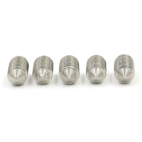 Vis sans tête à six pans creux en acier inoxydable DIN 914 DIN915, qualité industrielle supérieure, personnalisable en usine, M3-M8 M2 *3 1/4-20