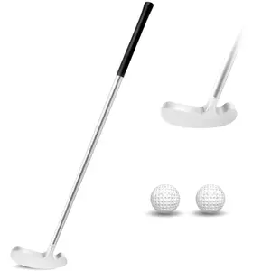 Montaj Golf kulübü üç bölüm atıcı gümüş kafa sağ yetişkin çocuklar için Set koyarak
