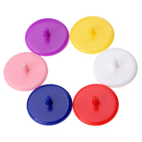 Accessoires de golf, marque BGS, logo OEM, design personnalisé, prix bas, marqueur de balle de golf rond en plastique de 25 mm, 100 pièces MOQ, directement de l'usine