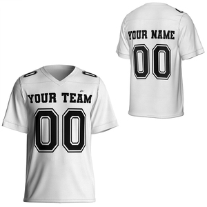 Camisetas de Fútbol Americano de Alta Calidad, Transpirables, Estampadas, Cómodas, Elegantes, de Manga Corta, Diseño Personalizado - Product Image 1
