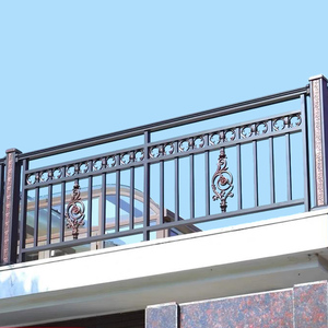 European-Style Metal <strong>Railing</strong> Balustrade For Villa &amp; Yard Balcony Outdoor Decorative Trellis &amp; Guardrails Custom Rooftop Terrace - Product Image 2