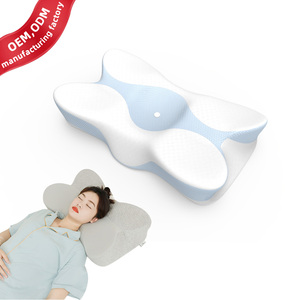 Bộ nhớ bọt cổ gối hiệu quả giảm đau cổ tử cung Cổ và Vai Gối ngủ không mùi - Product Image 1