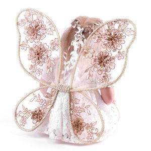 Niños mariposa hadas alas Ángel disfraz fiesta vestir accesorios colorido brillo niños princesa hadas alas - Product Image 4