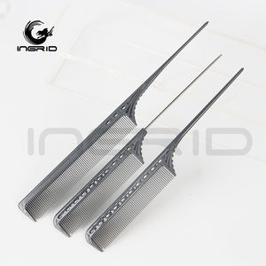 Pettine da parrucchiere grigio di alta qualità pettine da taglio per parrucchiere pettine per capelli da barbiere - Product Image 4