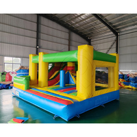 Château gonflable classique pour tout-petits, château gonflable combiné avec toboggan, grand trampoline pour enfants, amusement familial dans la cour