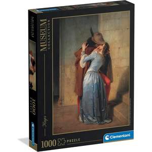 CLEMENTONI MUSEUM - Puzzle da 1000 Pezzi IL BACIO - HAYEZ 202 - Product Image 1
