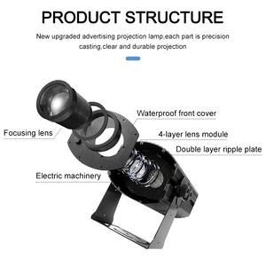 Yufan Высокая мощность дальний 200W led волна воды свет этапа лазерный проектор водная рябь проектор света - Product Image 3