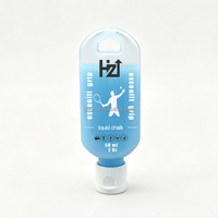 Liquide pour les mains transparent pour la pole dance avec carbonate de magnésium, séchage rapide, sans désordre et sans poussière, 59 ml, utilisation en compétition