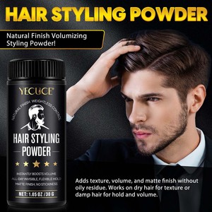 YECUCE 30g Waterproof Instant Volume Long Lasting Hold Hair Styling <strong>Powder</strong> Natural Look Hair Volumizer <strong>Texture</strong> <strong>Powder</strong> for Men - Product Image 2