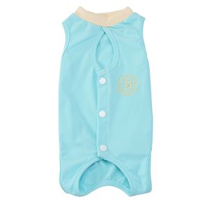 Combinaison de récupération post-partum en coton pour chats, anti-léchage, pour stérilisation et opérations chirurgicales féminines - Product Image 4
