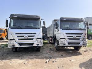 Remis à neuf 371hp HOWO 6x4 camion lourd diesel camion à benne basculante bon état boîte de vitesses rapide manuelle 41-50t capacité de charge 30t GVW Euro 3 - Product Image 3