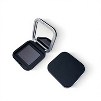 Plaque magnétique de format L en stock usine, avec compartiments interchangeables pour fards à paupières, poudres et rouges à joues, rangement portable pour cosmétiques en ABS