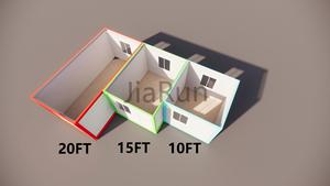 Sang Trọng 20-Chân Di Động Sống Container Sang Trọng Bánh Sandwich Bảng Điều Chỉnh Thép Bằng Gỗ Xây Dựng Văn Phòng Cho Ngôi Nhà Nhà Hoặc Khách Sạn - Product Image 5