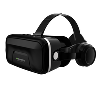 Lunettes de réalité virtuelle 3D SHINECON pour jeux VR, lunettes intelligentes immersives pour téléphone portable avec microphone, contrôle tactile, IPX-4