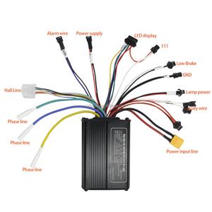 Kit de Conversión para Bicicleta Eléctrica con Motor sin Escobillas de 48V20A, Cable TF-100 y Pantalla LCD Individual, Accesorios para Scooter Kugoo/Kukirin M4 - Product Image 3