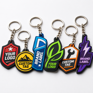 Wholesale Soft Rubber <b>Keychain</b> Manufacturer <b>Custom</b> Logo Car <b>Keychain</b> Cartoon 3D Silicon Keyring Promotional Pvc Key Chains - Product Image 6