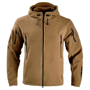 Gujia Tactical uniform Outdoor Hunting Outdoor Coat Winter Hoodie Clothing Men'S Fleece Battle tactical Jacket