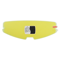 Autocollant étanche pour visière de casque intégral LS2 FF906, film anti-buée transparent, inserts de visière à clipser, durables pour Pin Lock70/120