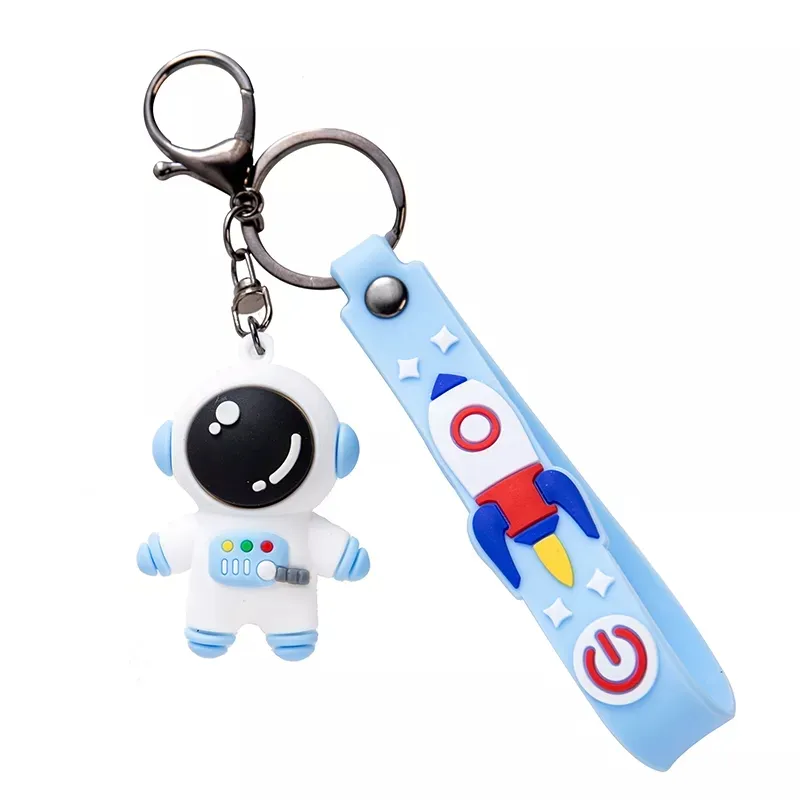 Porte-clés d'astronaute à la mode, sac à dos créatif et mignon avec pendentif de poupée spatiale