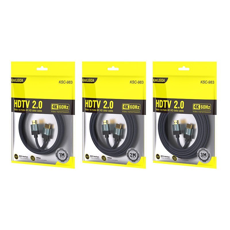 KAKUSIGA 18gbps HDTV 2.0 Cable - 4K High Definition Data Line