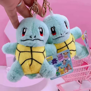 4 इंच के कार्टून प्यारा नरम एनीमे पॉकेमेटेड खिलौना पिकाचू प्लश कीचेन कोवाई स्टड खिलौने स्कूल बैग और बैकपैक पेलेंट प्लश खिलौना - Product Image 3