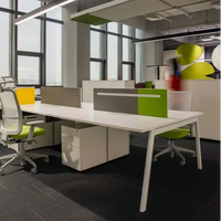 Bureau Ergonomique Industriel en Acier au Design Moderne avec Tiroirs Intégrés pour Usage Domestique ou Professionnel