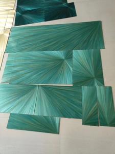 Boîte murale en <span class=keywords><strong>marqueterie</strong></span> de <span class=keywords><strong>paille</strong></span> de couleur bleue, art mural en <span class=keywords><strong>paille</strong></span>, incrustation de <span class=keywords><strong>paille</strong></span>, artisanat, boîte à bijoux, design en <span class=keywords><strong>marqueterie</strong></span> - Product Image 3