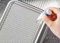 Boîte à lunch empilable en acier inoxydable avec couvercle transparent ventilé, 1-3L, pour la conservation des aliments frais au réfrigérateur, respectueuse de l'environnement