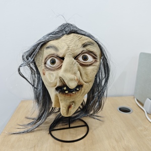 Máscara <span class=keywords><strong>de</strong></span> Personaje <span class=keywords><strong>de</strong></span> Película <span class=keywords><strong>de</strong></span> Halloween, Máscara <span class=keywords><strong>de</strong></span> Disfraz <span class=keywords><strong>de</strong></span> Cabeza Completa, Máscara Divertida para Bromas, para Fiestas, Actuaciones, Accesorios <span class=keywords><strong>de</strong></span> Escenario - Product Image 3