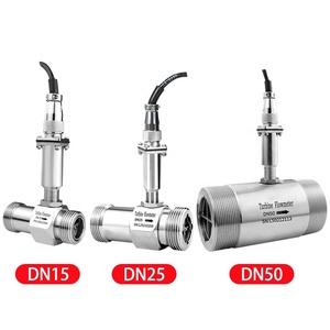 Dn25 4-20mA xung DIESEL nhiên liệu tuabin lưu lượng kế 1inch lỏng lưu lượng kế lưu lượng kế nước lưu lượng kế tuabin thép không gỉ - Product Image 4