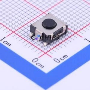 TSW-16-16-T35 Tactile Switch SMD,6x6mm Switch Single Pole Single Throw Round Button 1.6N Vertical Mount - Product Image 1