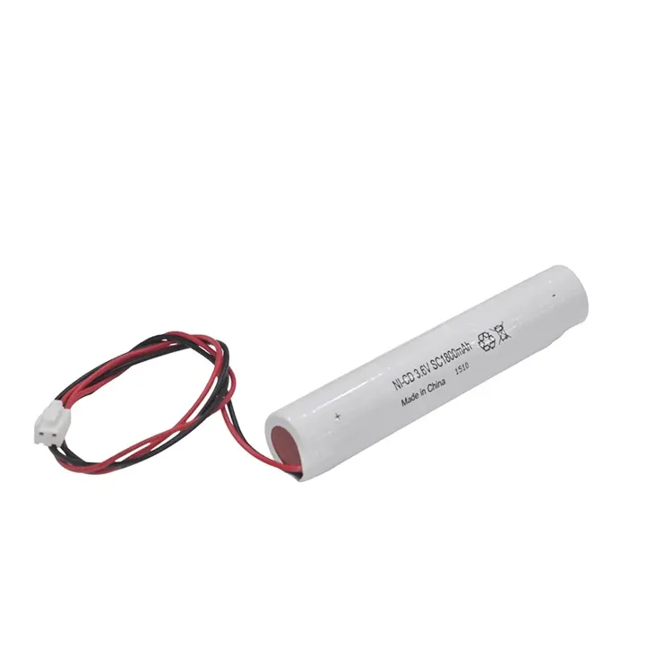 CTECHi CT-KSC1800 3.6V 1800MAh, Ni-cd Paket Baterai Dapat Diisi Ulang untuk Lampu Darurat