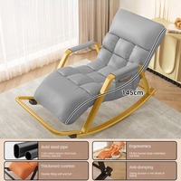 Canapé de salon moderne en cuir de luxe, fauteuil relaxant ergonomique et confortable pour la maison, le bureau, le salon, l'appartement et les loisirs