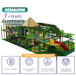 <span class=keywords><strong>Équipement</strong></span> de terrain de jeu intérieur pour enfants en acier certifié CE avec toboggans et jeux interactifs adaptés aux entreprises - Product Image 3