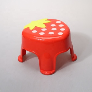 <strong>Small</strong> Size Strawberry Shape Children Chair Plastic <strong>Step</strong> <strong>Stool</strong> for Kids - Product Image 2